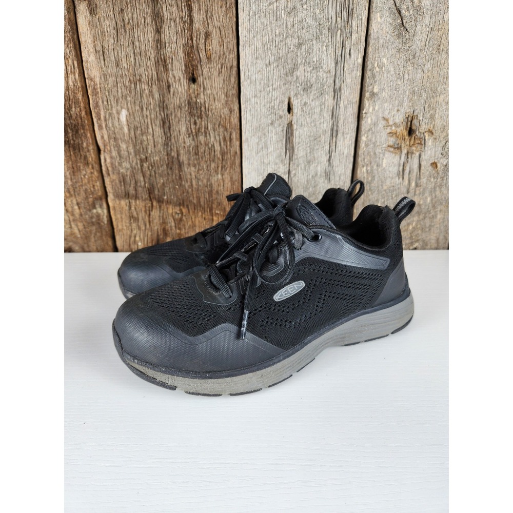 Keen Steel Toe Shoes Utility Womens 9 Black‎